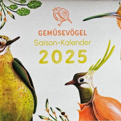 c: Sarah Heuzeroth Gemüsevögelkalender 2025