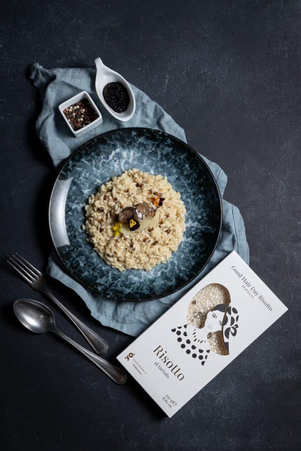 c: Good Hair Day Risotto al tartufo